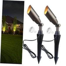 Low Voltage Spot Lights Outdoor LED, Aluminum Exterior Uplighting for House 