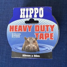 Heavy Duty Gaffa Tape Duct Waterproof Gaffer Cloth Strong Easy Tear 50m x 50mm