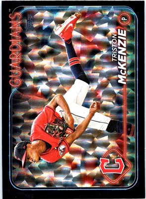 Series 2 Super Box #449 Triston McKenzie Cleveland Guardians