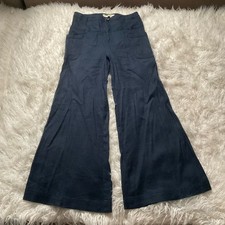 Anthropologie High Rise Flared Cargo Pants