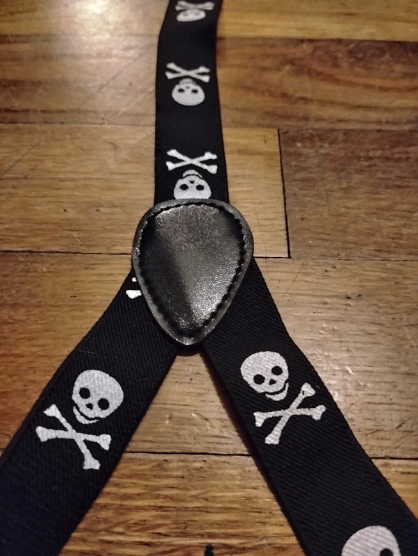 Skull & Cross Bones Suspenders