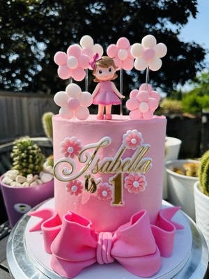 Cake Charm Topper Blumen in Acryl - Farben wählbar*