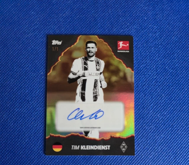 Topps Bundesliga International Stars 2024-25 - Tim Kleindienst Auto Lot 1/1