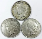 *1922 PEACE DOLLAR LOT* *3 TOTAL COINS* NR #G4298