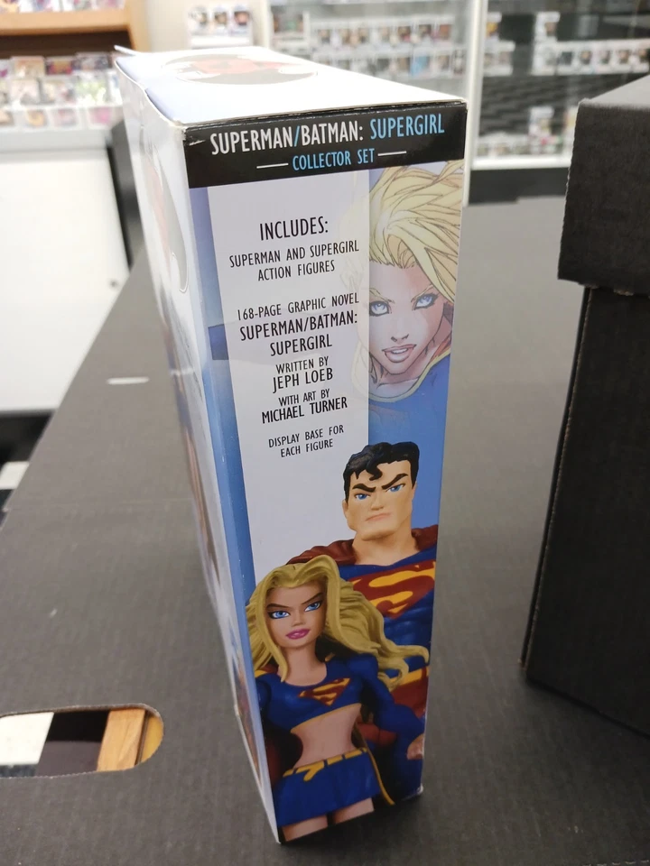 DC Direct Superman/Batman Supergirl Collector Set w/ Superman Supergirl - Image 4 of 4