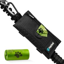 PetAmi Dog Poop Bag Holder for Leash, Dog Poop Bag Dispenser with Clip, Dog W...