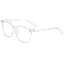 Classic Square Oversized Anti-Strain Computer Gaming Blue Light Blocker Glasses