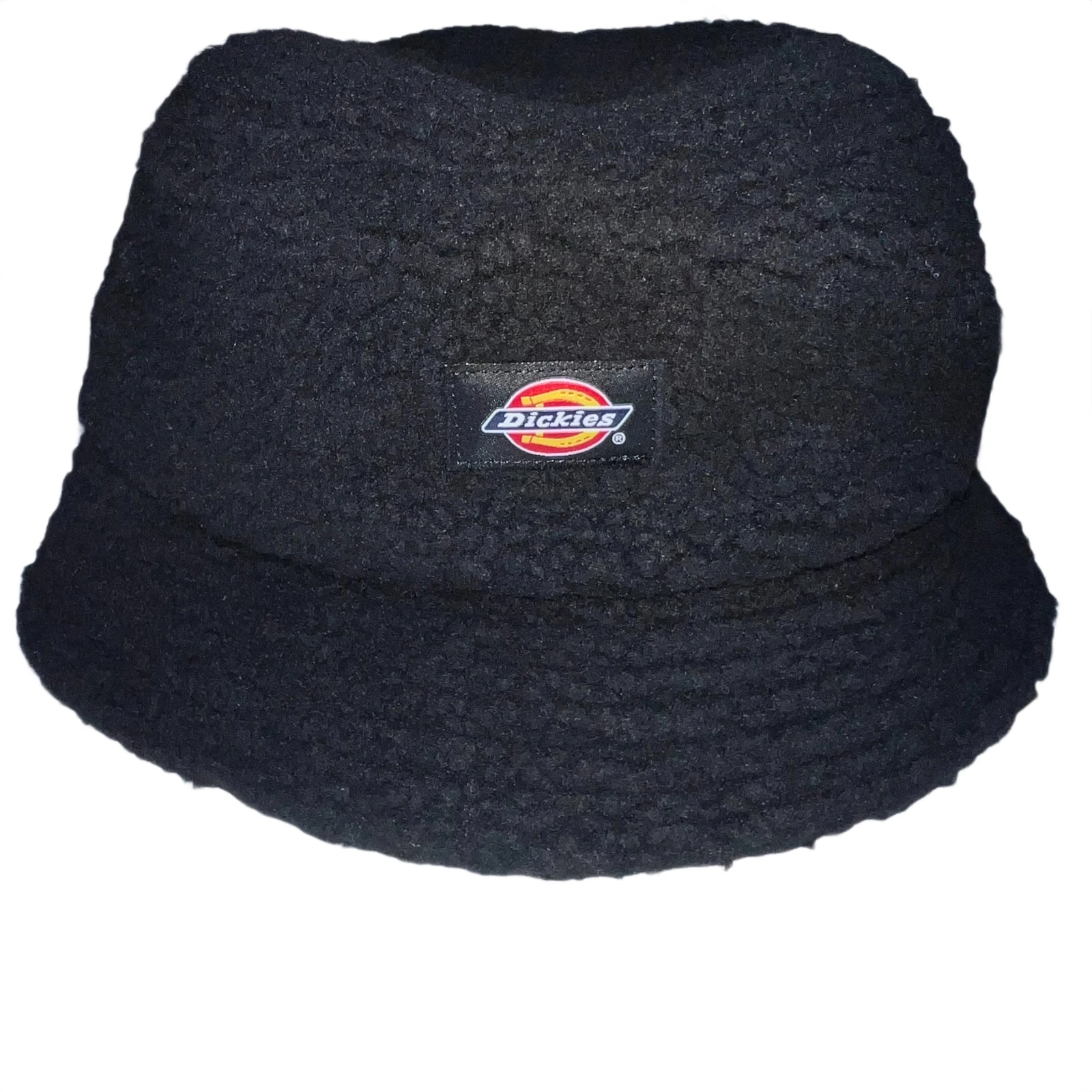 Dickies Sherpa Fleece Bucket Hat Black WHR14BK Unisex L/XL New With Tags