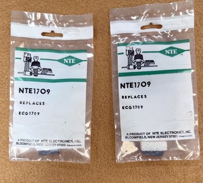 NOS NEW NTE Electronics NTE1709 IC, Dual Balanced Modulator (ECG1709) 2 Pack