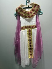 Cleopatra 4-Piece Set Halloween Costume Girls Size M 8-10