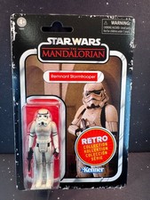 Star Wars Retro Collection Mandalorian Remnant Stormtrooper 3.75 Figure NEW NIB