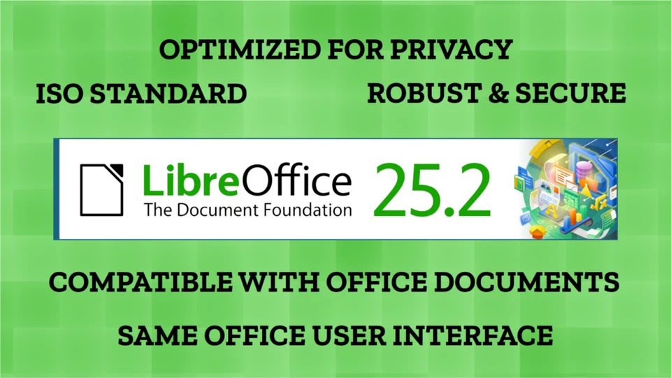 LibreOffice Deluxe 2025 Software ~ Word Process Home Student Business ~ MacOS - Image 2 of 4