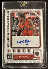 2023-24 Panini Donruss Optic Jalen McDaniels #SS-MCD Signature Series Auto