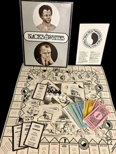 Blacks & Whites Board Game Psychology Today Vintage 1970 Role Playing Identity