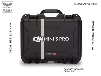 DJI Mini 5 Pro Drone Case Decal for Nanuk Pelican GoProfessional GPC & More