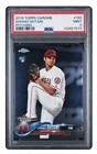 2018 Topps Chrome Baseball Shohei Ohtani Rookie Base Pitching PSA 9 #150 Angels