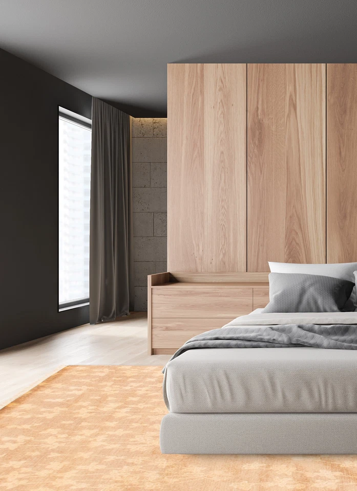 4'2" x 6'1" Hand Knotted Area Rug Traditional Oriental Wool Carpet - Image 2 of 4