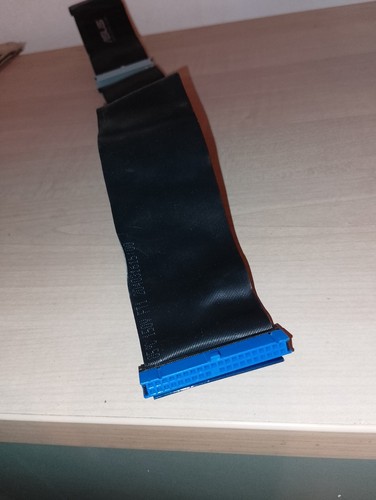 asus CAVO 50cm HARD DISK HDD CABLE DVD IDE ATA PATA 40PIN( 39+1 CLOSE AL CENTRO) - Afbeelding 3 van 6