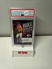 Patrick Mahomes 2017 Panini Absolute Rookie Reflex RC Auto /100 PSA Authentic