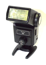 Vivitar 283 Tilt Shoe Mount Auto Thyristor Flash - BATTERY TESTED WORKS -