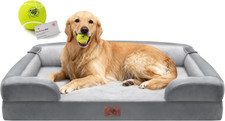 Extra Large Dog Bed, Orthopedic XL Washable Memory Foam Bed for Big Dogs Waterpr