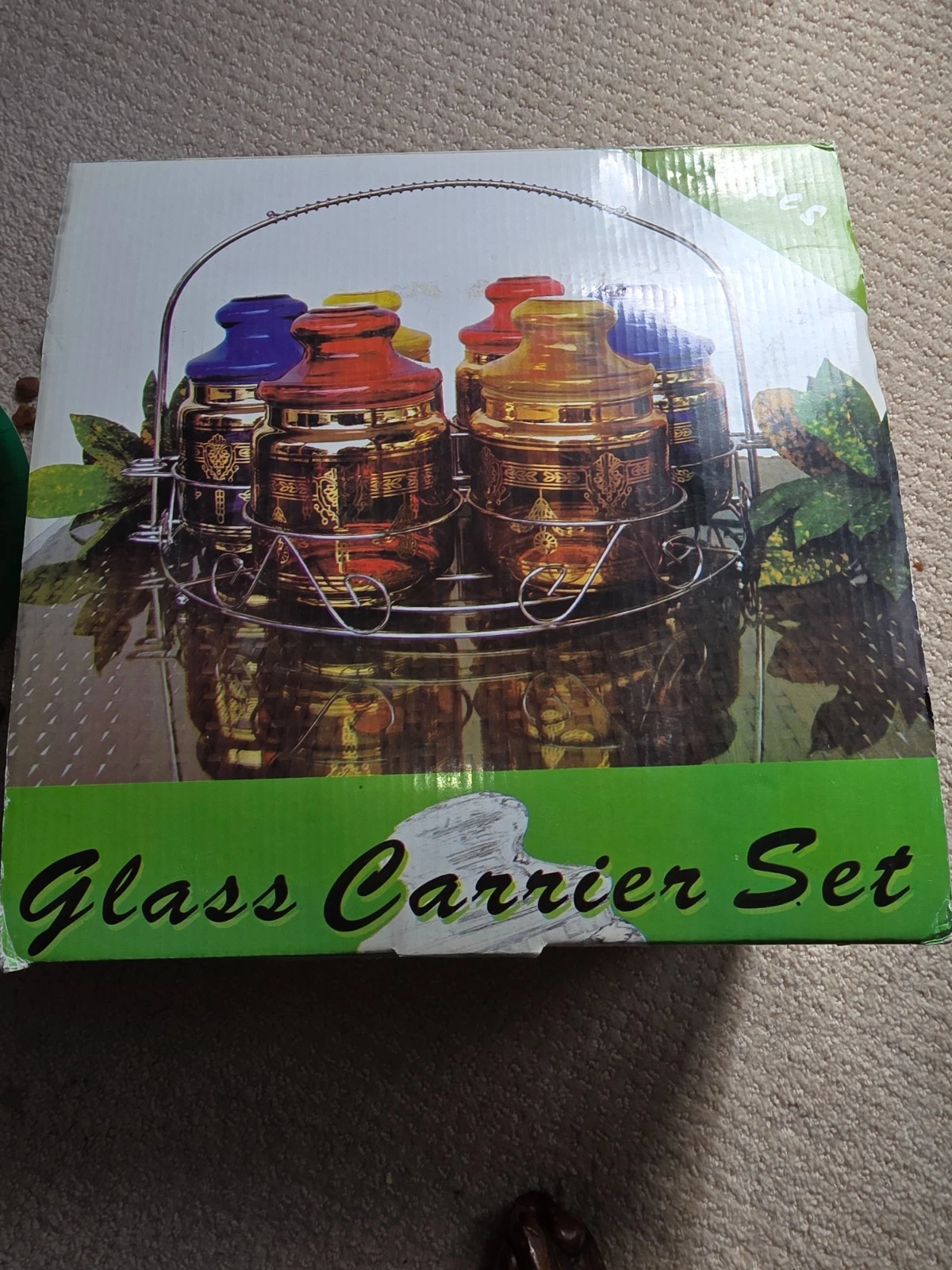 Happy House 6 glass container set