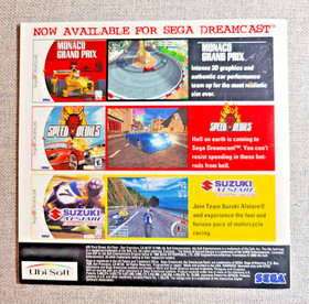 Evolution The World of Sacred Device Instruction Booklet -Manual Only- Dreamcast