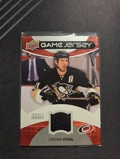 2012-13 Upper Deck - Game Jerseys #GJ-JS Jordan Staal MEM