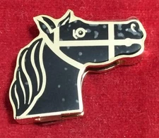 HERMES  Hermes Cadrille Scarf Ring Gold Orange  Used   w/box