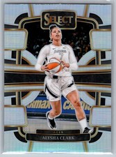 2024 Select WNBA Alysha Clark Silver #43 Las Vegas Aces