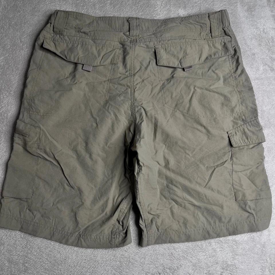 Pantalones Cortos de Carga SUN RIVER WEAR CO Para Hombres Caqui Nylon Poliéster Cremallera Bolsillo Talla 36 Foto 2 de 4