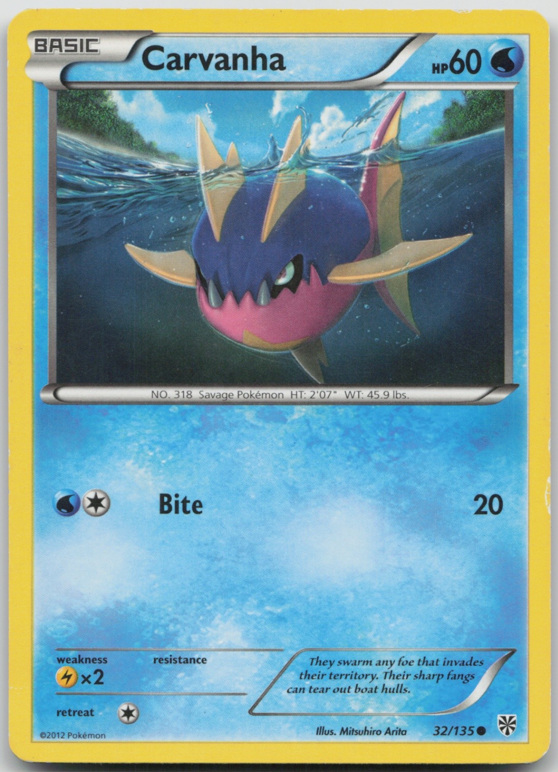 Carvanha 32/135 Common Plasma Storm LP Normal