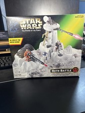 vintage 1997 Kenner Star Wars Power of the Force  Hoth Battle  playset