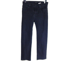 John Varvatos USA Men's 33 x 32 Jeans Washed Black Slim Straight Authentic Fit