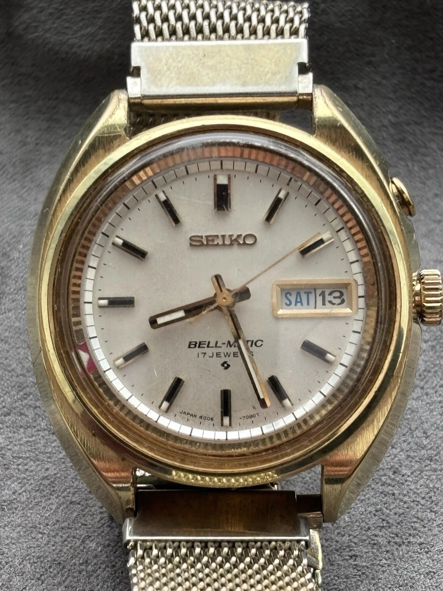 Seiko Bell-Matic Alarm Wristwatches for sale - eBay