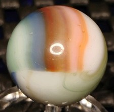 .65" VINTAGE MARBLE KING MARBLES  RARE NM-
