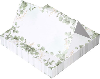 50pcs Place Cards Name Cards for Table Setting Wedding Seating Chart Table Place