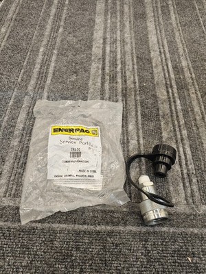 ENERPAC CR400: 3/8''-18 NPTF High-Flow Hydraulic Female Coupler - 10000 PSI Max