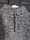 Weatherproof Vintage 1/4 Zip Sweater Small Regular Sherpa Fleece Gray — photo 3