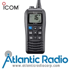 Icom M37 VHF Marine Portable Radio with Float'N Flash | 6 Watts
