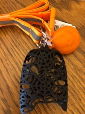 Bath Body Works Halloween Pumpkin Lanyard Spider holder pocket bac NEW