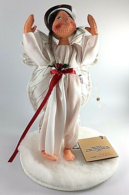 Annalee 10  Nativity Angel w/Red Belt & Hanging Filament Doll ~ #543091 (tags)