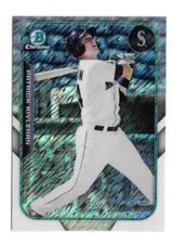 2015 Bowman Farm's Finest Mini Shimmer #FFM-PK Patrick Kivlehan Rookie Mariners