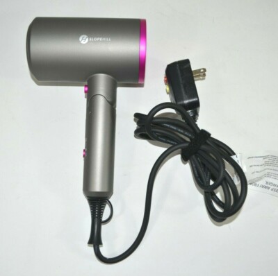Slopehill 1500-800W Professional Ionic Hair Dryer F550 for Hair Care EUC!