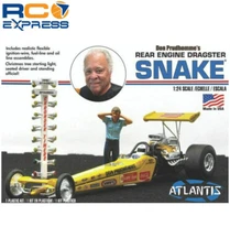 Atlantis Models-1/24 Don Prudhomme Snake Rear Engine Dragster Plastic M-AANM7528