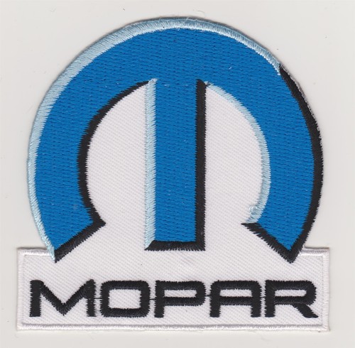 Dodge Mopar Embroidered Iron On Car Patch *NOS* #716
