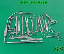 GENERAL SURGERY SET OF 63 SURGICAL INSTRUMENTS DS-993