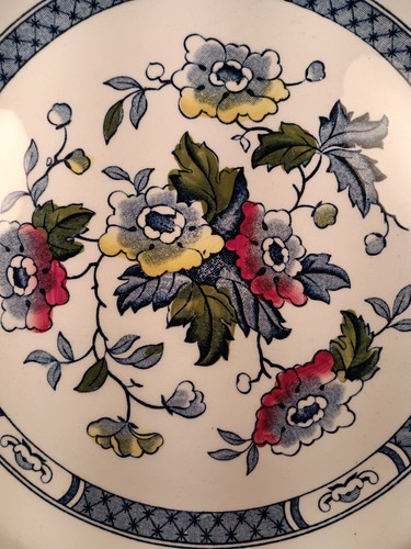 Jacobean Midwinter Staffordshire England Floral Dinner Plate Single - Picture 2 of 13