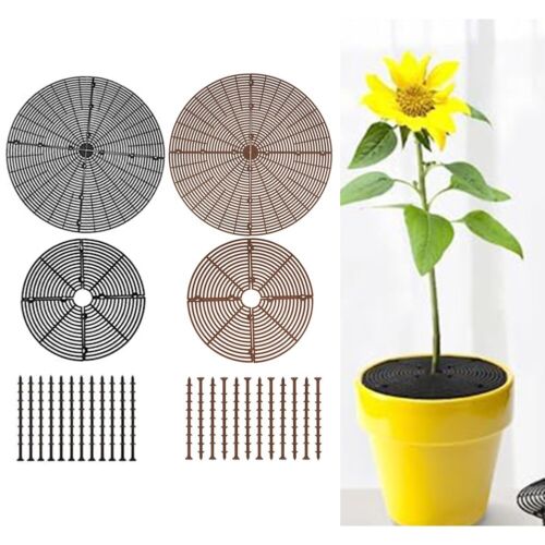 Optimal Air Circulation with 2pcs Pot Soil Grid Promote Healthy Plant Growth - Picture 1 of 25