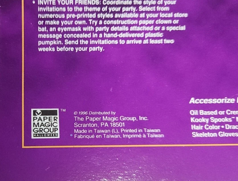 Disfraz de Parca 1996 vintage talla adulto se adapta a la mayoría Foto 3 de 3